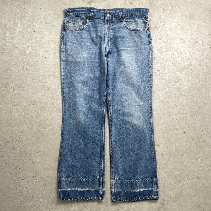 80年月日 USA製 Levi\u0027s リーヴァイズジーンズ 517 0217 フレアデニムパンツ ブーツとり捨てる メンズW36 古着【中古】