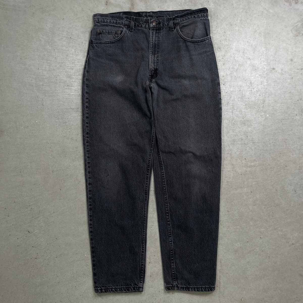 リーバイス 550 後染め ブラック ジーンズ 実寸W36 L29 リーバイス 550 後染め ブラック ジーンズ 実寸W36 L29