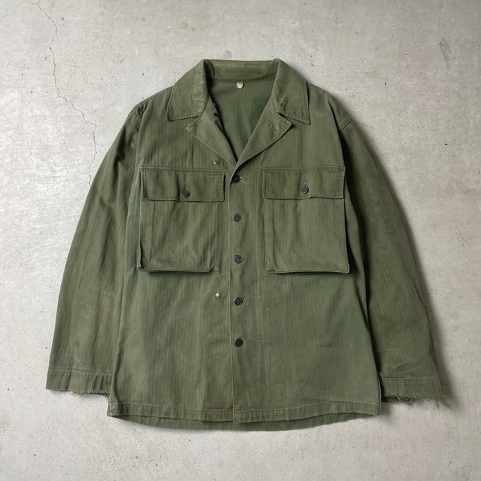 2*前様 M43 HBT 40s US.ARMY M-43 HBTジャケット　4 40s US ARMY 