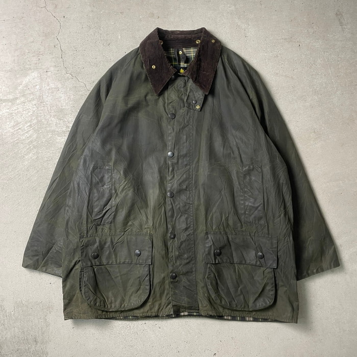 特価 状態◎ 94年製「50」barbour Beaufort 楽天市場】Barbour/バブアー 94年製 旧3ワラントタグ BEAUFORTビュー