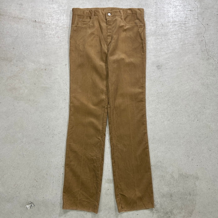 60年代 TEAGAL コーデュロイパンツ ユーロ ストレート メンズW34相当 古着【中古】【SS2509】【FS2601】【SS2603】