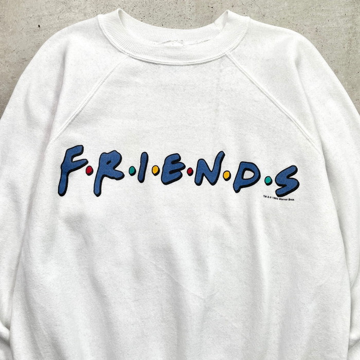 90年月日 FRIENDS フレンズ トレーナー TV戯曲 メンズL好いかげんに 古着【中古】
