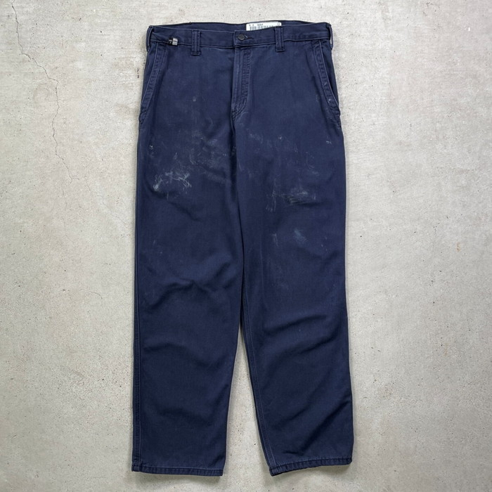 カーハート ワークパンツ 未使用タグ有 FRモデル W38L30 ダークネイビー r1703-2.jpg