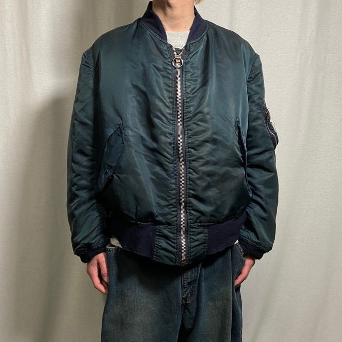 ジャケット・アウター ALPHA INDUSTRIES MA-1 90's 楽天市場】【中古】ALPHA アルファ 90's MIL-J-82790J USAF MA-1