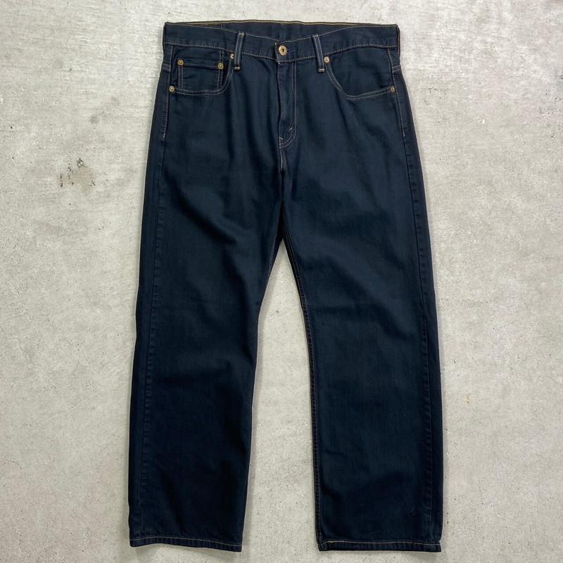リーバイス 569 ブラックデニム ルーズストレート W34 L32 古着 楽天市場】美品 2010年製 リーバイス 569 ルーズ ストレート ジーンズ