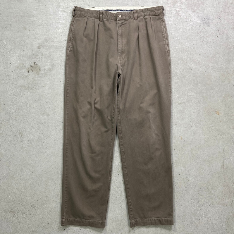 古着 ポロチノ ラルフローレン 90s アンドリュー ワイド baggy 90年代 Polo by Ralph Lauren ポロラルフローレン チノパンツ