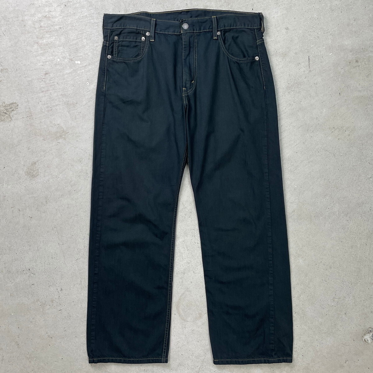 楽天市場】Levi's リーバイス 569 ブラックデニムパンツ ルーズ