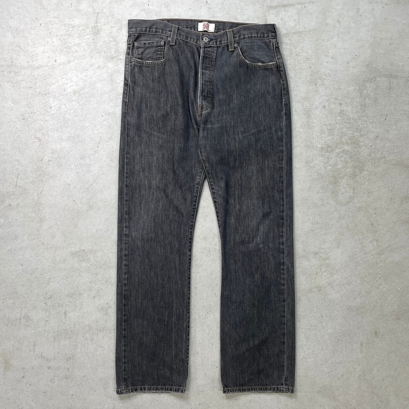 リーバイス501 W32 ブラックデニム 黒 ボトム パンツ 古着 13776 リーバイス501 W32 ブラックデニム 黒 ボトム パンツ 古着 13776