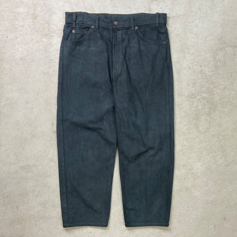 楽天市場】00s USA製 Levis 550 0260 ブラック デニム パンツ 36