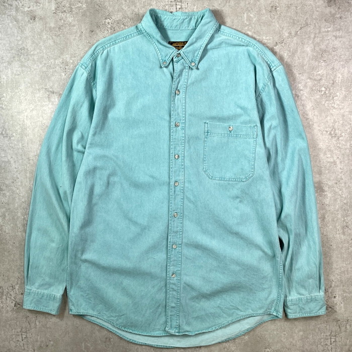 エディーバウアーEddie Bauerフィッシングシャツ長袖シャツヴィンテージ 古着 エディーバウアー Eddie Bauer 長袖 フィッシング