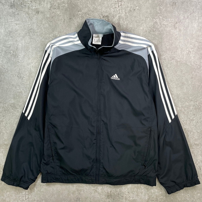 楽天市場】90s adidas Logo Nylon Jacket 黒 S アディダス ナイロン