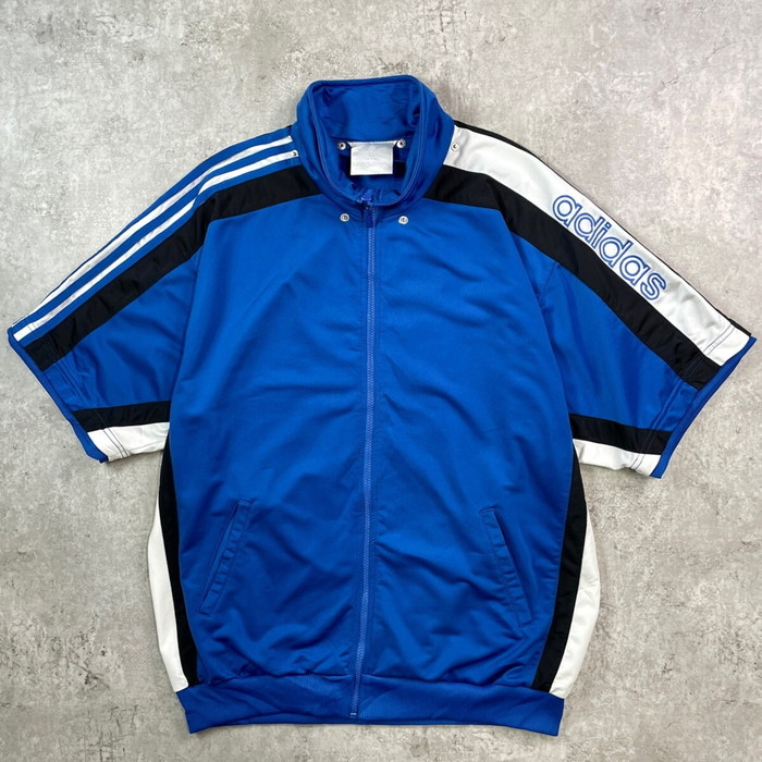 楽天市場】90s adidas S/S Track Jacket 紺 L アディダス 半袖