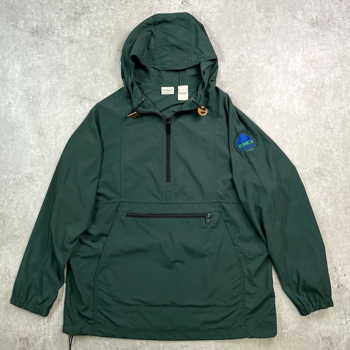 楽天市場】90s L.L.Bean ナイロン チロリアン アノラック パーカー XL