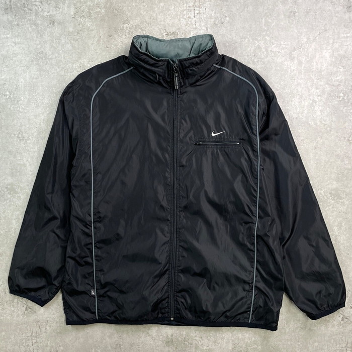 楽天市場】【中古】 ナイキ ナイロンジャケット SOLO SWOOSH WOVEN
