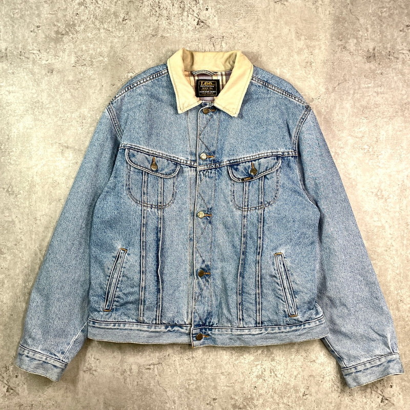 楽天市場】80年代 USA製 Lee リー PATD-153436 デニム トラッカー
