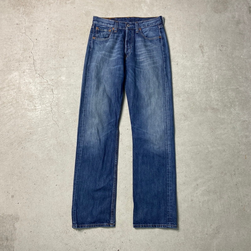 パンツ 2000s EURO LEVI'S 501 STRAIGHT DENIM W32 楽天市場】00年代 Levi's ユーロリーバイス 501 デニムパンツ