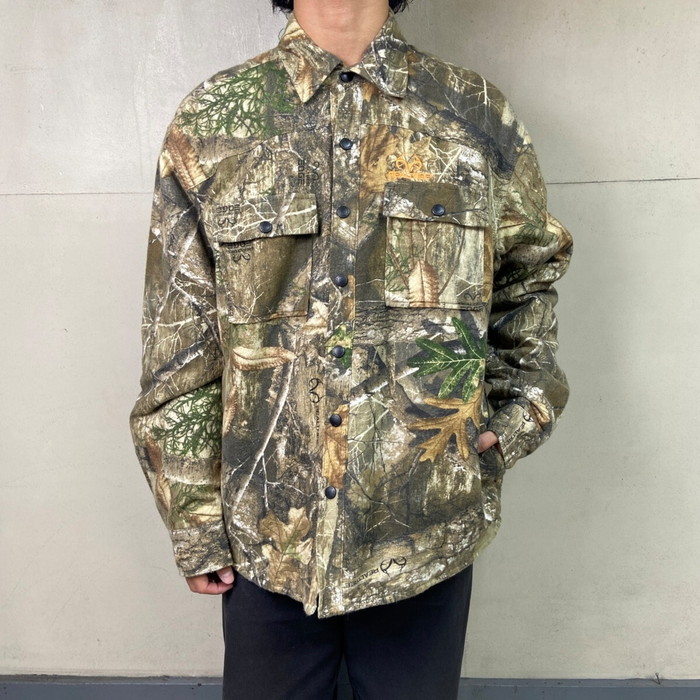 楽天市場】REALTREE リアルツリーカモ 迷彩 フード付き 中綿ジャケット