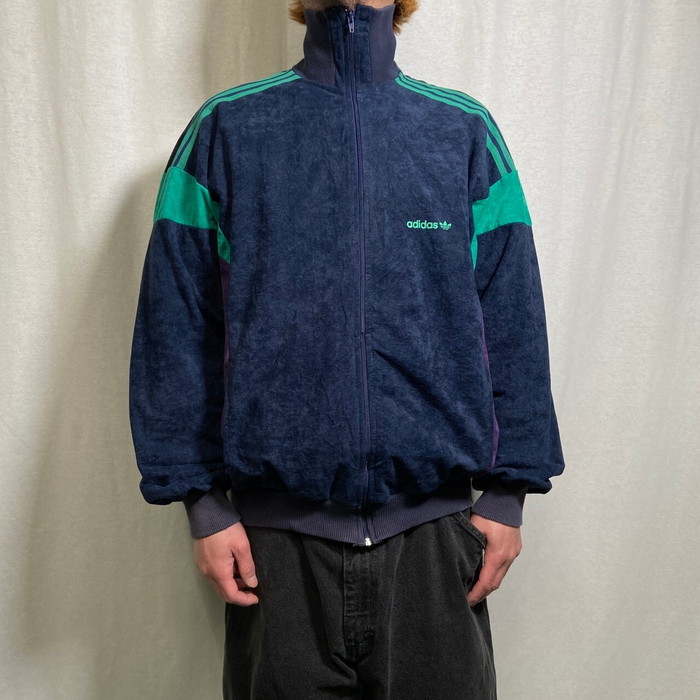 楽天市場】70年代 フランス製 adidas アディダス ベロアジャージ