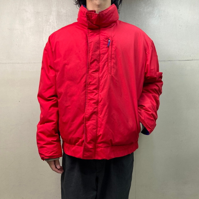 L.L.Bean エルエルビーン ダウンジャケット メンズL 古着 80年代 80s USA製 VINTAGE ヴィンテージ カタディンロゴ 山タグ 赤【SS2603】