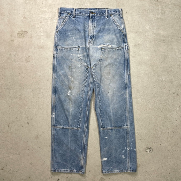 Carhartt ダブルニー デニムペインターパンツ 楽天市場】カーハート ダブルニー デニム ペインターパンツ CARHARTT