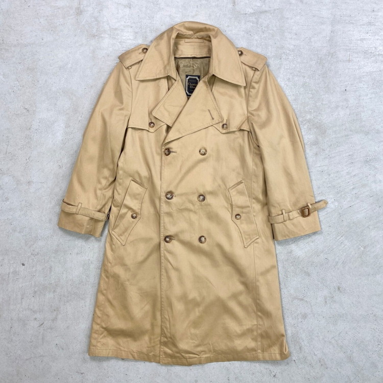 70~80年代 Christiam Dior クリスチャンディオール トレンチコート メンズM~L相当 レディースL相当 古着 70s 80s ヴィンテージ VINTAGE ロングコート ウールライナー付き キャメルブラウン【中古】|古着通販 cave古着屋