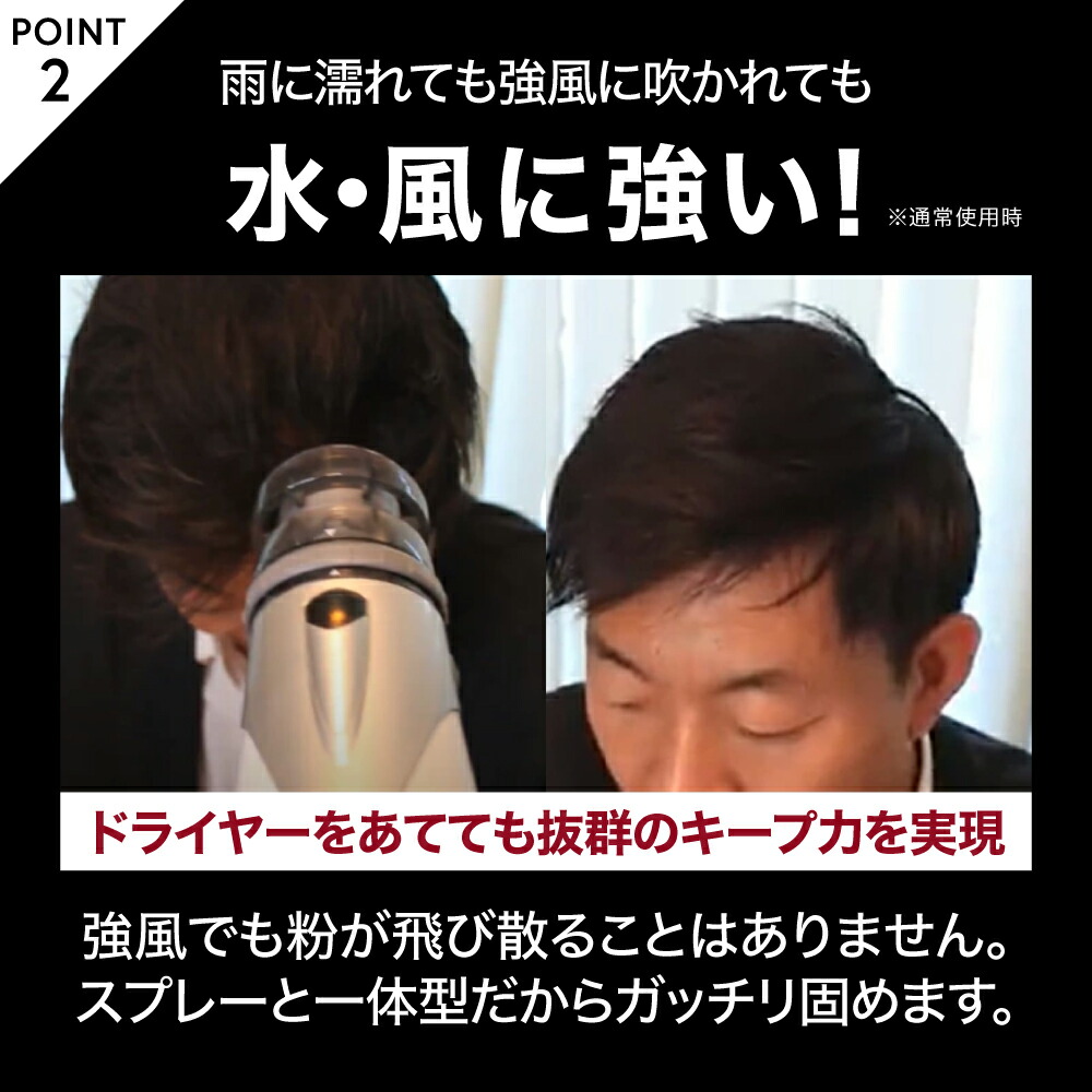 SALE特価】薄毛隠し 増毛スプレー CAX ピディオキシジル配合