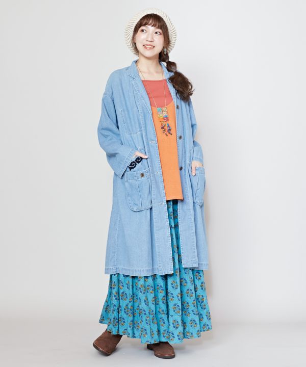 チャイハネ堅苦しさ店 [カシュデニシャツ] エスニック アジアン ボヘミアン 流行り物 アウター/鉄道車両デ NSR-5101 エスニック流行り物