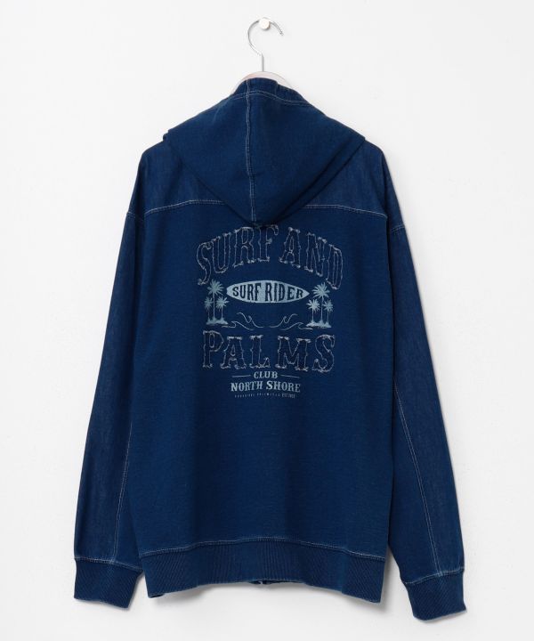 Kahiko公式店 [ショアメンズＴＯＰ【SURF&Palms】] カヒコ ハワイアン ハワイアン雑貨 ファッション メンズトップス 47U-6103