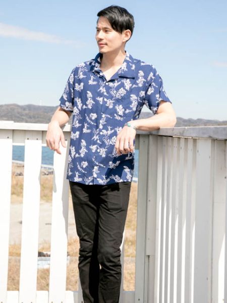 楽天市場 Sale Kahiko 公式 チャプリンメンズシャツ カヒコ ハワイアン ファッション メンズトップス 4ia 01 公式 チャイハネ通販エスニック