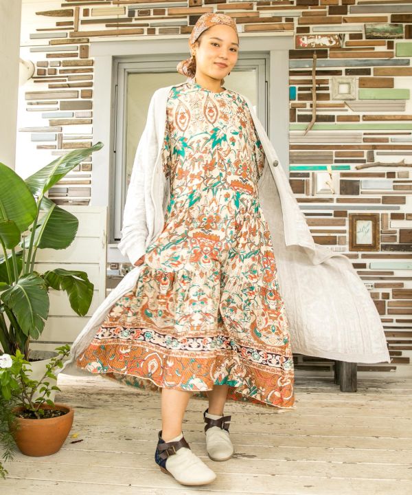 楽天市場 チャイハネ 公式 スピリットワンピース サロペット エスニック アジアン ファッション ワンピースiac 1407 アミナコレクション 公式