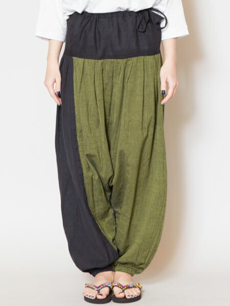 楽天市場 チャイハネ 公式 アナンダサルエルパンツ エスニック アジアン ファッション メンズパンツ サロペ Nww 3501 公式 チャイハネ 通販エスニック