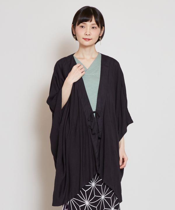 倭物やカヤ 公式 カット加工 菊集め八掛羽織 和柄 和モダン ファッション 羽織 カーディガン7ia 1112 Studio Max Fr