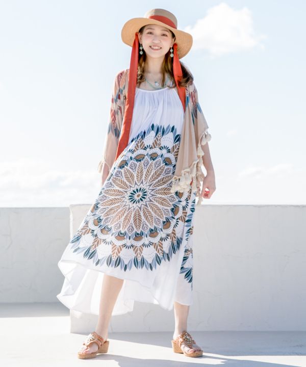 チャイハネ 公式 メンデルワンピース エスニック アジアン ファッション ワンピースiac 1242 Rvcconst Com