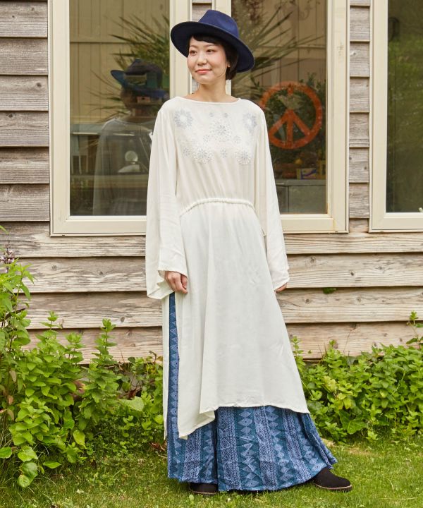 チャイハネ 公式 バルレイワンピース エスニック アジアン ファッション ワンピースids 1916 Jaquemeng Com