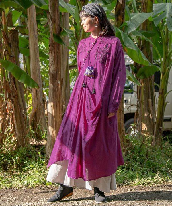 楽天市場 チャイハネ 公式 スペインシーワンピース エスニック アジアン ファッション ワンピースiac 2119 アミナコレクション 公式