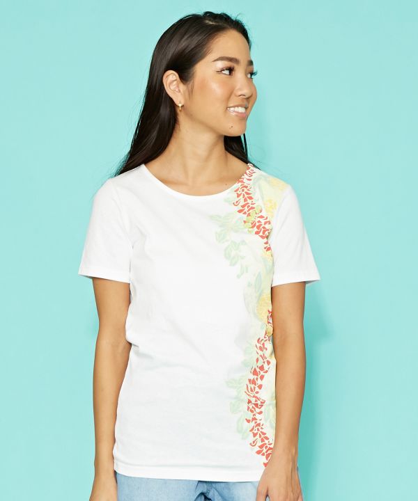 楽天市場】【SALE】Maunaloa公式店 [マイレレイＶネックＴシャツ]マウナロア ハワイアン フラ フラダンス衣装 Maunaloa フラTシャツ  YJX-0314 : アミナコレクション 公式