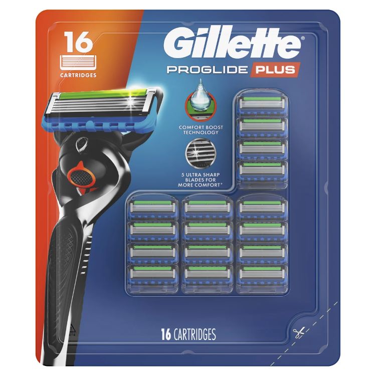 ジレット プログライド プラス カミソリ カートリッジ 詰め替え用 16 個入り Gillette Proglide Plus Razor Cartridge Refills, 16-count 【お取り寄せ商品】【アメリカコストコ品】