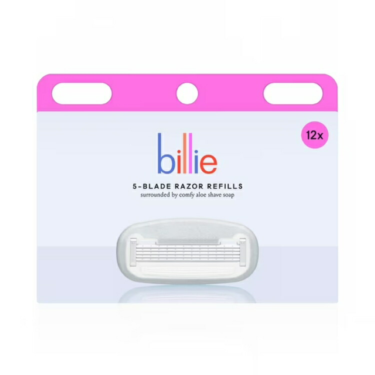 ビリー レディース 5枚刃 カミソリ替刃 12個入り Billie Women's Razor 5-Blade Refills, 12ct. 【お取り寄せ商品】