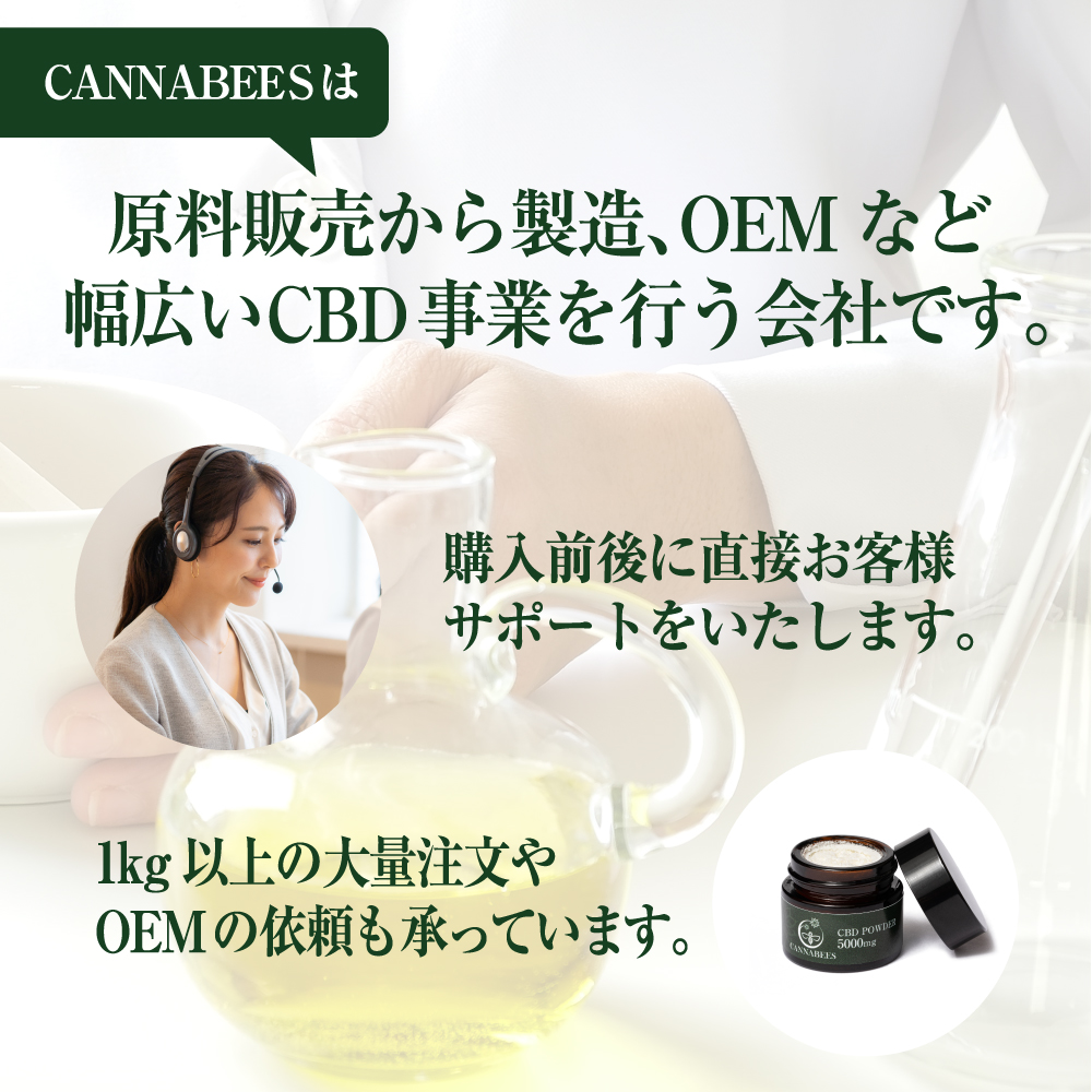 CBD アイソレート 原料 500g 1gあたり - 小物