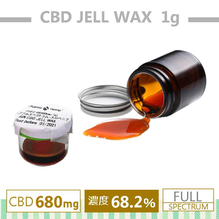 楽天市場】CBD WAX 高濃度 CBD 68.2% カンナビノイド 84.3% 1g 1,000mg ...