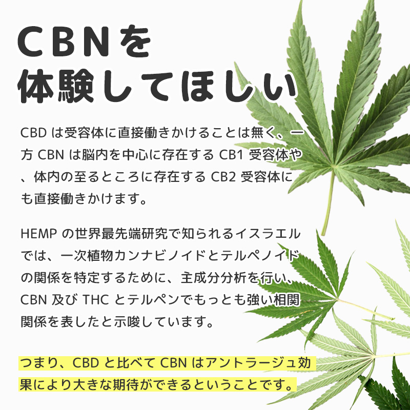 CBN 配合ハーブ　(ジョイント5本分)