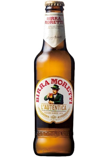 ＜イタリアビールシェアNO.１＞ モレッティ イタリアン ピルスナー 4.6％ 330ml （瓶） イタリア ビール　※ご購入は4本から