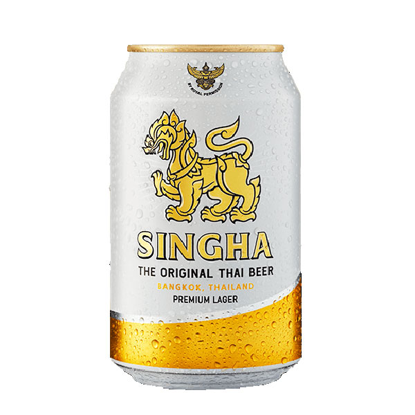シンハー ラガービール タイ （缶）5.0% 330ml 1本　※ご購入は4本から