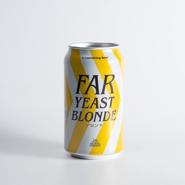 Far Yeast ブロンド 5％ 350ml 1本 缶 ファーイースト ビール　※ご購入は4本から