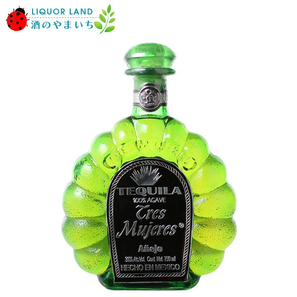 【テキーラの日2026】 トレス ムヘレス プレミアムアネホ 38% 750ml テキーラ｜ビールと洋酒の専門店酒のやまいち 12,100円