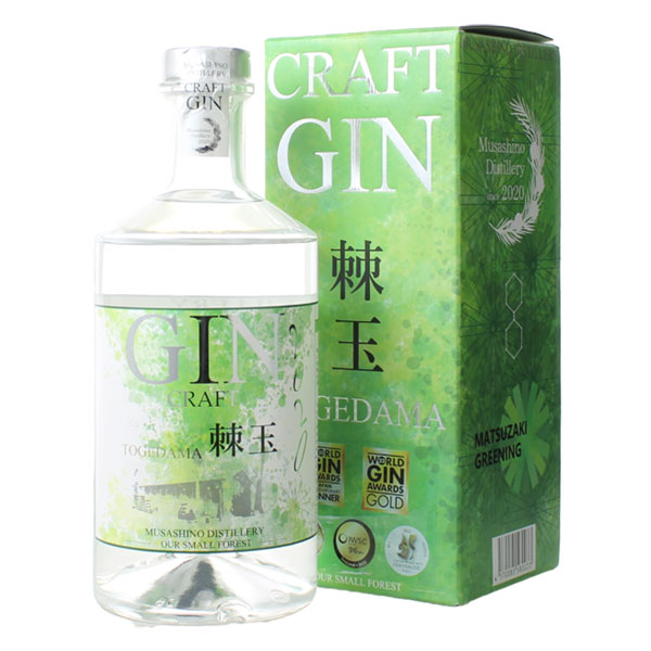 楽天市場】Japanese Craft Gin 棘玉 (とげだま) 700ml 国産