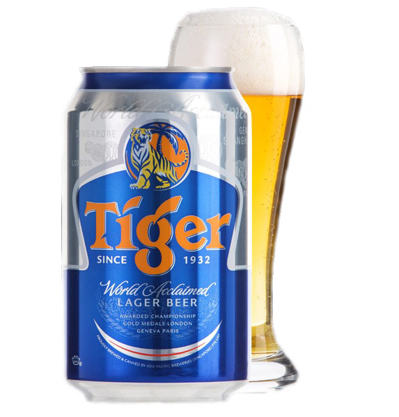 タイガー ラガービール （缶） 330ml 1本　※ご購入は4本から