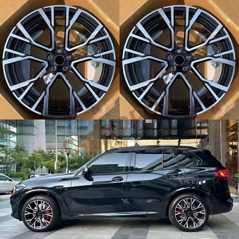 22 インチ 高強度鍛造ホイール 4 本セット BMW X5/X6/X7 (G05/G06/G07) 新品 純正からのカスタム/交換に!｜c-shop01