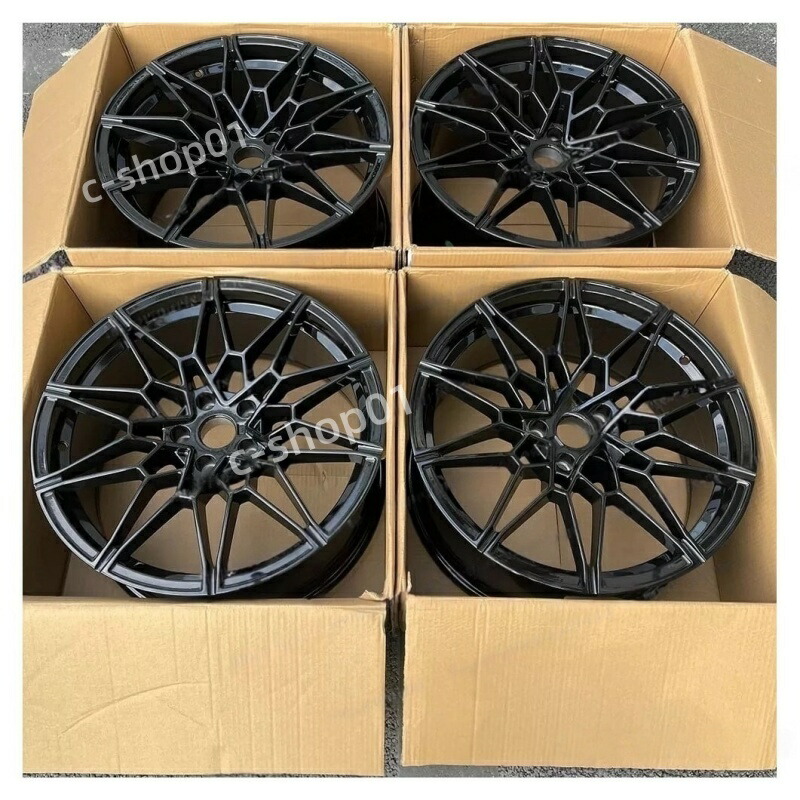 【BMW 3シリーズ / 4シリーズ対応】18インチ ブラック スタイル 鋳造ホイール G20 G21 G22 G23｜c-shop01 82,390円