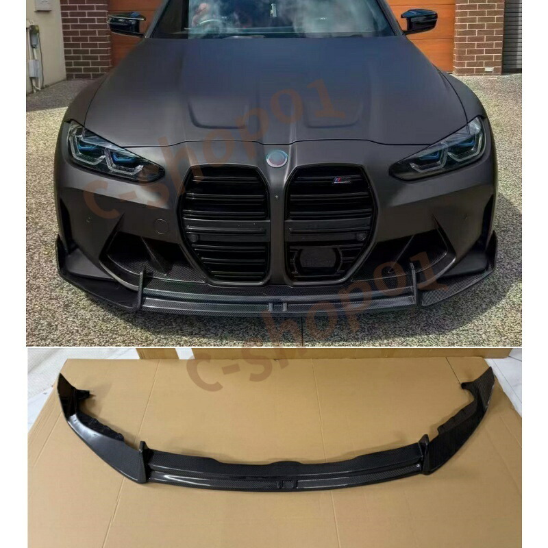 BMW G80 M3 / G82 M4 用 ADROカーボンフロントリップ(2021~2026年モデル)|c-shop01